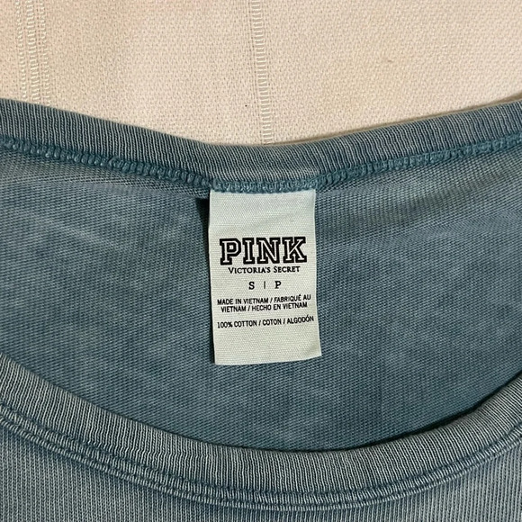 🖤 VICTORIA'S SECRET PINK Boyfriend Oversized Slub Jersey Shirt🖤 - Picture 4 of 6